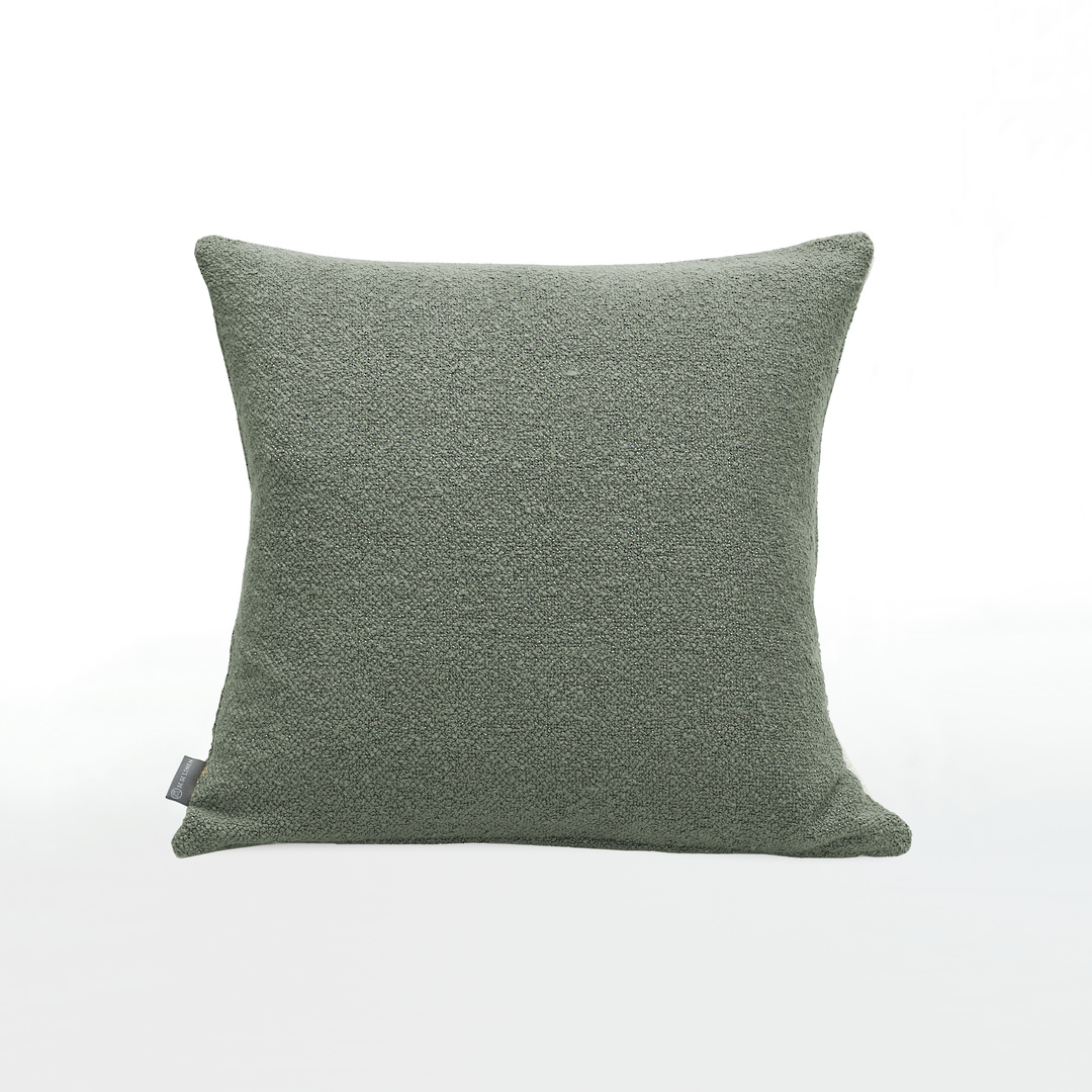 MM Linen - Boucle Cushion - Olive image 0